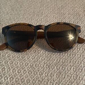 Johnny Fly Latitude Tortoise Shell Unisex Sunglasses